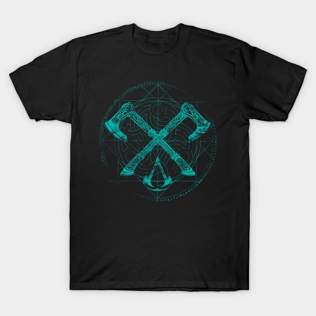 Axes viking T-Shirt by SlashGrafik